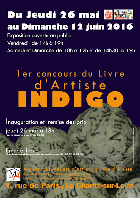 Livre d’artiste Indigo