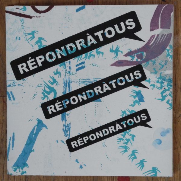 Fanzine “répondre à tous”, 2017, réalisé par 12 artistes de “l’atelier aux Lilas pour la typographie et l’estampe”